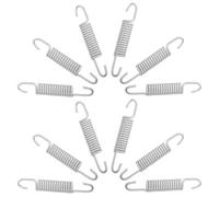 BESTOMZ Molle in Metallo per Cavalletto Laterale Veicoli Elettrici e Scooter, Set da 10 Pezzi 100mm, Molla di Ritorno Pedale Freno per Uso su Terreni Urbani e Rurali