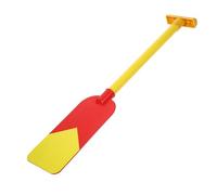 BESTOMZ Pagaia in Plastica per Barca a Remi 60 Cm, Pagaia per Kayak Colorata Rossa e Gialla, Accessorio Leggero Sicuro per Gioco e Spettacoli di Finzione
