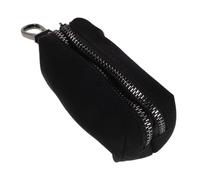BESTOMZ Porta Chiavi Auto PU con Doppia Cerniera Custodia Compatta Mini per Chiavi e Carte Uomo Donna Confortevole per Quotidiano e Spostamenti