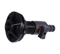 BESTOMZ Raccordo Rapido per Serbatoio con Valvola Dritta 1/2 Pollice | Plastica, Rivestimento in Gomma e Tenuta Ermetica, Kit con Nastro Sigillante Rosa per Ppr e Tubo Flessibile