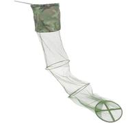 BESTOMZ Rete da Pesca Rotonda in Nylon Antistrappo Facile da Usare e Comoda da Trasportare per Pesca in Acqua e Fiume Protezione per Gamberi e Crostacei Colore Casuale