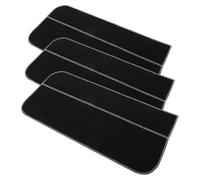 BESTOMZ Sacchetti Protettivi per Posate 3 Pezzi in Feltro Fibra Chimica Nero Protezione Anti-ossidazione per Forchette e Posate Uso Versatile in Cucina