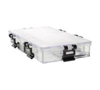 BESTOMZ Scatola per Pittura ad Acquerello a 24 Scomparti per Artisti | Plastica Trasparente, Coperchio Aderente e Angolo Ampio, per Viaggio e Scrivania, Vaschette Precaricate