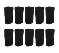 BESTOMZ Set 10 Coperture Oscuranti Nere per Barattoli di Vetro 5,9x3,8 Pollici per Germinazione e Coltivazione Fuori Suolo, Protezione Barriera Luminosa per Germogli Indoor