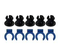 BESTOMZ Set 10 Pezzi Clip e Fermagli per Estrusore Hotend 3d, Accessori per Stampante 3d in Plastica Resistente, Fissaggio Rapido per Tubo Bowden da 4mm, Compatibile Vari Modelli, per Uso