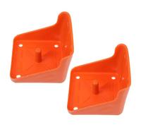 BESTOMZ Set 2 Pezzi Mangiatoia per Sale per Bovini e Pecore, Supporto in Plastica Resistente per Blocchi di Sale, Accessorio per Alimentazione Bestiame, per Allevamenti e Stile Casuale