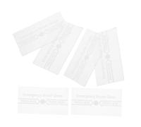 BESTOMZ Set 6 Pezzi Copertura Vetro Anti-rottura per Interruttore Allarme Antincendio Resistente al Calore, Pannello Trasparente di Sicurezza per Punti di Chiamata Manuale,