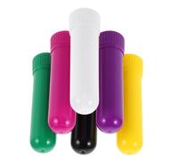 BESTOMZ Set 6 Tubi per Diffusore di Oli Essenziali in Plastica PP, Compatti e Ricaricabili, Accessori per Uso Notturno e Familiare per Promuovere Relax