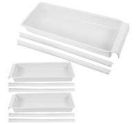 BESTOMZ Set da 3 Cassetti per Macchina da Cucire in Plastica Guida Scorrevole Liscia e Cassetto Rimovibile, per Tavolo da Cucito e Studi di Cucito