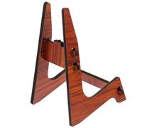 BESTOMZ Supporto per Ukulele in Legno Pieghevole e Portatile, Design Robusto Forte Supporto, Adatto per Piccoli Strumenti come Ukulele, per Esposizione a Casa Colore Casuale Stili multipli