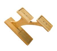 BESTOMZ Supporto per Vaso di Piante Grasse da Tavolo a 3 Livelli in bambù e Legno, Base per Piante Verdi Facile da Pulire Senza Sbavature, per Soggiorno e Sala da Pranzo