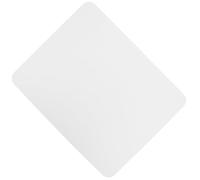 BESTOMZ Tappetino per Mouse in Pelle Pu Argento Design Speciale, Facile da Pulire, Protezione per Scrivania e Decorazione da Ufficio Compatto