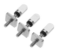 BESTOMZ Vite per Pinna in Acciaio Inossidabile M4 per Tavola da Surf e Paddle Board, Kit 3 Pezzi Montaggio Rapido e Compatibilità per Scatole Pinne Standard, Accessori per Sport Acquatici