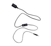 BESTonZON 1.8m Portalampada in Plastica Con Base Cavo Interruttore Per Lampade Sospese