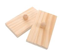 BESTonZON 1 Coppia Educazione Educazione Educazione Strumenti A Percussione Sand Block Kits Sand Primary School Studenti Music Castanets School Primaria Beige