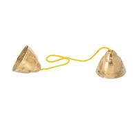 BESTonZON 1 Paio Campana Di Rame Giocattoli Per Bambini Giocattoli Xilofono Giocattoli Ritmici Musicali Per Bambini Campana Di Pecora Cavallo Campana Del Feng Shui Campana Per Lo Yoga