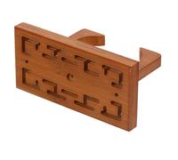 BESTonZON 1 Pc griglia di zucca espositore in legno porta flauto di cucurbita in legno Rastrelliera Hulusi Espositore Hulusi ripiano pieghevole gancio porta flauto in legno per cucurbitacee