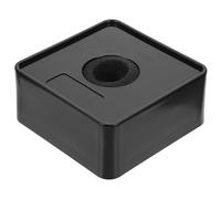 BESTonZON 1 Pc Marchio del microfono portatile p black stazione logo microfono bandiera della stazione microfonica protezione del per i giornalisti logo del televisione