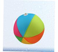 BESTonZON 1 Pc palla gonfiabile di stoffa palla di lattice mini per casa delle bambole pallone gonfiabile palla gioco all'aperto palloncino di stoffa gonfiabile casuale