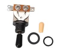 BESTonZON 1 Pc ripresa del suono 3 marce 3- Pulsante ingranaggio per la raccolta del suono chitarra elettrica interruttore Rilevamento del suono a 3 livelli Pickup audio per chitarra LP