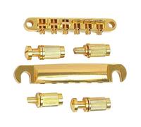 BESTonZON 1 Set 6 Corde Split Bridge Mini Chitarra Chitarra Elettrica Ponte Sella Elettrica Ponte A Sella Dado e 6 Corde Della Ponte