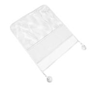BESTonZON 1 set Borsa Organizer per Giocattoli da Bagno Sacchetto Rete per Giochi da Bagnetto con Facile da Installare e Ventilato Stoccaggio Sufficiente per Mantenere Ordinato Bagno