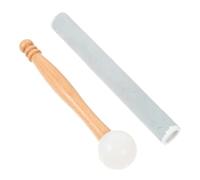 BESTonZON 1 Set Ciotola e Per Terapia Del Suono Della Campana Tibetana Martello Di Camoscio Martello Della Ciotola Del Suono Buddista Mazza Da Meditazione Gomma Da Cancellare