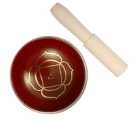 BESTonZON 1 Set ciotola sonora nepalese power mind deko home decor adorn ciotola zen guarigione della campana sonora campana tibetana fatta a mano ciotola per la meditazione yoga rame rosso