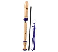 BESTonZON 1 Set Clarinetto Strumento Musicale Flauto Registratore Strumento Musicale Registratore Soprano Per Bambini e Soprano A 8 Fori e Flauto e