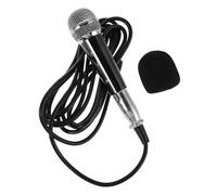 BESTonZON 1 set di microfono cablato portatile: microfono vocale dinamico per karaoke con cavo per cantare e registrare per altoparlante e amplificatore del telefono