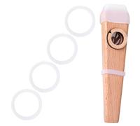 BESTonZON 1 Set Strumenti Musicali Facili Da Imparare Compagno Di Chitarra Kazoo Professionali Per Principianti Strumento Musicale Da Prestazione Strumenti Kazoo Di Legno