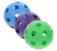 BESTonZON 1 Stringa Per Bambini Palla Di Mano Franklin Pickleball Piccola Palla Giocattolo Forniture Per Bambini Educativi Sfera Del Foro Educativo Giocattolo Interessante