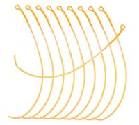BESTonZON 10 Leader Fili Leggeri per Acque Dolci e Persico Compatibile con Rod