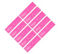 BESTonZON 10 Pezzi Etichette in Plastica per Abbigliamento con Clip a Scatto, Etichette Colorate per Grucce da Negozio, Forniture al Dettaglio e Organizzazione Boutique