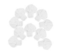 BESTonZON 10 pezzi Mini Cappelli Chef in Stoffa Resistenti per Bambole Accessori Te per Case delle Bambole e Scene in Miniatura Cappelli Imitatore Carini per Artigianato Creativo