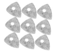 BESTonZON 10 Pezzi plettro per chitarra in lana foto del pollice della chitarra plettro per basso i chitarra o chitarra o per chitarra in feltro o per ukulele buca