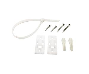 BESTonZON 10 Set Ancoraggio Per Mobili Filo Coperture Leggero Prove Sicurezza Tavolo Notte Porta Tappi Presa Serrature Protettore Kit Antiribaltamento Mobili Bianca