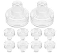 BESTonZON 10 tappi per bottiglie di vino in tappo a forma di T riutilizzabili per bottiglie di vino bottiglie di vino bottiglie di birra fai da te