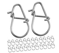BESTonZON 100 Clip per Inossidabile Resistenti Usura per e Connettori Precisi per Gestione Efficiente della Lenna