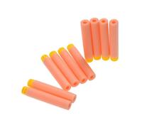 BESTonZON 100 Dardi Z Shape con Testa Morbida Arancione per Gioco Guerra Sicuri e Compatibili