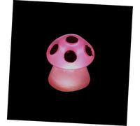 BESTonZON 100 Pezzi Miniature Resin Mushrooms Glow In The Dark Tiny Artificial Figurines For Fairy Gardens Dollhouses Aquariums Diy Crafting