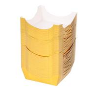 BESTonZON 100 Pezzi Pirottini Usa e Getta in Carta Oro Quadrati per Cupcake e Muffin, Resistenti ad Alte Temperature per Feste di Compleanno e Decorazioni Creative