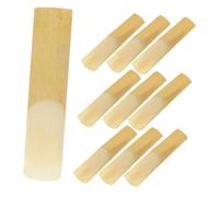 BESTonZON 100 Pz Ancia per sassofono ance dello strumento accessori per sassofono ance del kit sax sax tenore sostituzione del canna Yellow