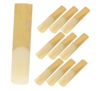 BESTonZON 100 Pz Ancia Per Sassofono Parti Di Strumenti Musicali Accessori Per Strumenti Musicali Ance Di Ricambio Per Sax Kit Ance Sax Ancia Del Sassofono Ance Sax Tenore Yellow Canna