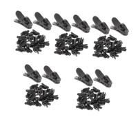 BESTonZON 100 Pz Clip Del Microfono Clip Per Microfono Lavalier Supporto Per Microfono Accessori Per Microfoni Microfono Da Bavero Clip Per Microfono Da Risvolto Portamicrofono Abs