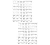 BESTonZON 100 Pz copri presa di casa coperture delle prese di sicurezza per bambini Robusto copripresa di protezione copri presa per bambini domestico coperchio della presa bambino bianca