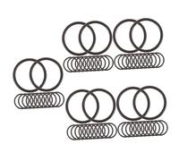 BESTonZON 100 Pz Piccolo grembiule di gomma anelli di ricambio per tromba riparazione di trombe Accessori tromba Ricambi per strumenti musicali kit di riparazione della Muto