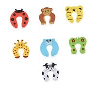 BESTonZON 10pezzi Antischiacciamento Per Ragazzo Ragazza Ragazza Fermaporta Sicurezza Per Per Del Ragazzo in Eva Resistente Sky