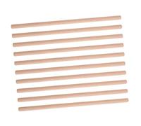 BESTonZON 10pezzi Bacchette Percussione Legno Per Strumenti Musicali Per Imparare Ritmo Giocattoli Musicali Fai Da Te Per Interni Ed Esterni