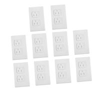 BESTonZON 10pezzi Copriprese Elettriche Per Chiusura Automatica Sicurezza e Design Antiscratch Protezione Completa Per Ambienti Domestici Compatibile Con Standard Internazionali